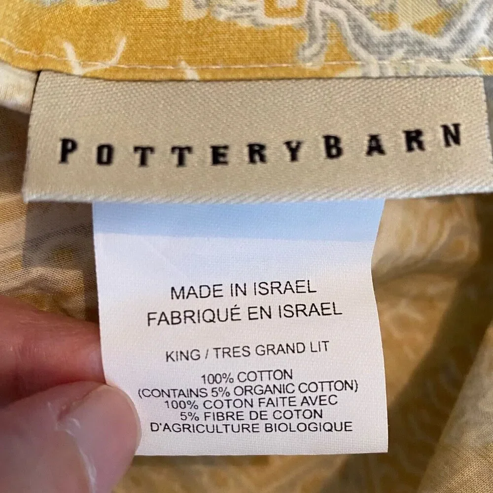 Pottery Barn Viola Paisley (1) KING Pillow Sham